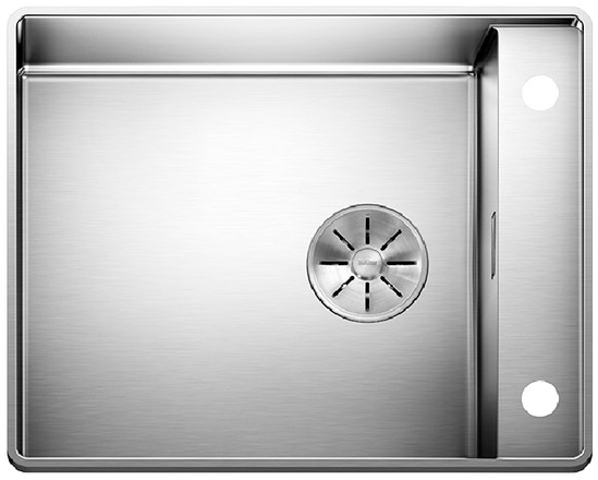  Evier en inox Blanco Attika 521597 couleur inox 557x452 avec 1 cuve 521597