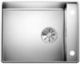  Evier en inox Blanco Attika 521597 couleur inox 557x452 avec 1 cuve