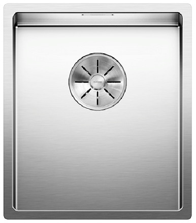  Evier en inox Blanco Claron 521570 couleur inox 340x400 avec 1 cuve vidage manuel 521570