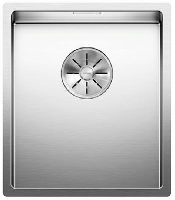  Evier en inox Blanco Claron 521570 couleur inox 340x400 avec 1 cuve vidage manuel