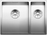  Evier en inox Blanco Claron 521607 couleur inox 340x180 avec 1 cuve vidage manuel