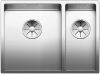 Evier en inox Blanco Claron 521607 couleur inox 340x180 avec 1 cuve vidage manuel