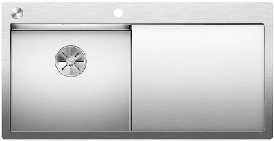  Evier en inox Blanco Claron 521626 couleur inox 1000x510 avec 1 cuve vidage manuel