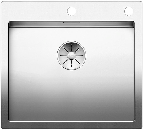  Evier en inox Blanco Claron 521633 couleur inox 560x510 avec 1 cuve vidage manuel 521633