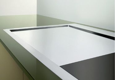 Vue 2 Evier en inox Blanco Claron 521646 couleur inox 1000x510 avec 1 cuve vidage manuel