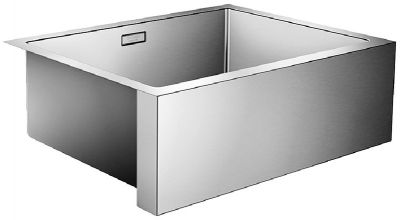  Evier en inox Blanco Cronos 525025 couleur inox 595x468 avec 1 cuve