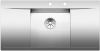  Evier en inox Blanco Flow 521636 couleur inox 1000x510 avec 1 cuve vidage manuel