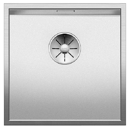  Evier en inox Blanco Zerox 523097 couleur inox 440x440 avec 1 cuve 523097