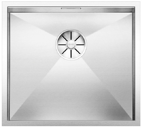  Evier en inox Blanco Zerox 521586 couleur inox 450x400 avec 1 cuve vidage manuel 521586