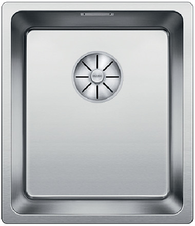  Evier en inox Blanco Andano 522953 couleur inox 340x400 avec 1 cuve 522953