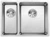 Evier en inox Blanco Andano 522978 couleur inox 545x400 avec 1 cuve vidage manuel