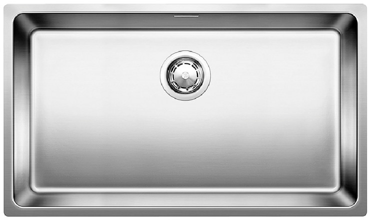  Evier en inox Blanco Andano 518614 couleur inox 740x440 avec 1 cuve 518614