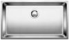 Evier en inox Blanco Andano 518614 couleur inox 740x440 avec 1 cuve