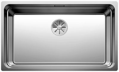  Evier en inox Blanco Etagon 524272 couleur inox 740x440 avec 1 cuve