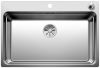 Evier en inox Blanco Etagon 524274 couleur inox 740x500 avec 1 cuve vidage manuel