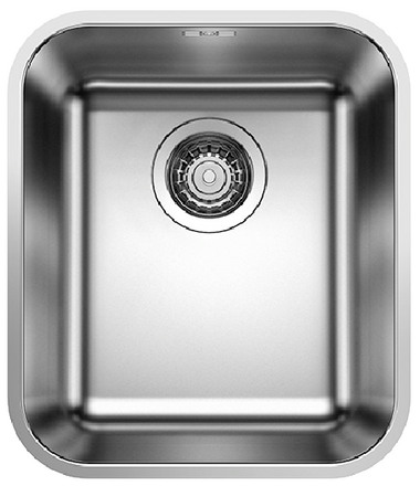  Evier en inox Blanco Supra 518199 couleur inox 340x400 avec 1 cuve 518199