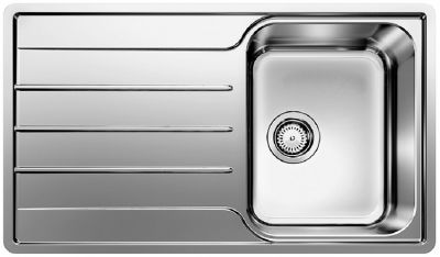  Evier en inox Blanco Lemis 523030 couleur inox 860x500 avec 1 cuve