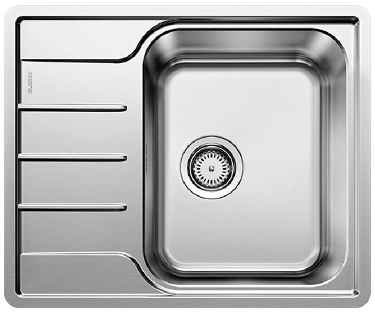  Evier en inox Blanco Lemis 525115 couleur inox 606x500 avec 1 cuve 525115