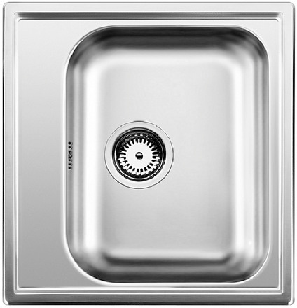  Evier en inox Blanco Livit 514785 couleur inox 480x500 avec 1 cuve 514785