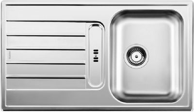  Evier en inox Blanco Livit 514788 couleur inox 860x500 avec 1 cuve