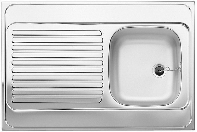  Evier en inox Blanco Blanco 510501 couleur inox 900x600 avec 1 cuve 510501