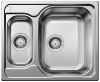 Evier en inox Blanco Tipo 514813 couleur inox 605x500 avec 1 cuve