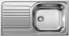 Evier en inox Blanco Tipo 520144 couleur inox 950x500 avec 1 cuve