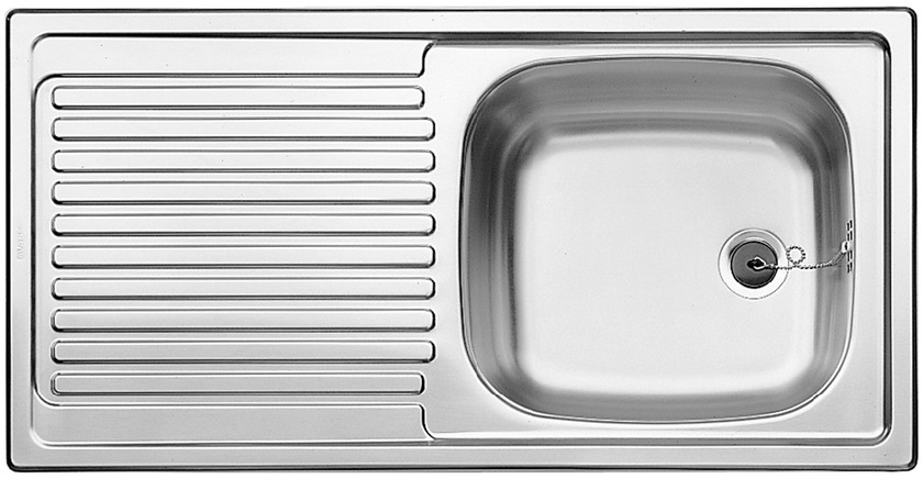 Evier en inox Blanco Top 500370 couleur inox 860x435 avec 1 cuve 500370