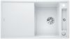 Evier en silgranit® puradur® Blanco Axia 523209 couleur blanc 915x510 avec 1 cuve vidage manuel