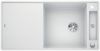 Evier en silgranit® puradur® Blanco Axia 523523 couleur blanc 990x500 avec 1 cuve vidage manuel