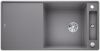 Evier en silgranit® puradur® Blanco Axia 523522 couleur alumétallic 990x500 avec 1 cuve vidage manuel