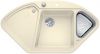 Evier en silgranit® puradur® Blanco Ii 523662 couleur jasmin 1057x575 avec 1 cuve vidage manuel