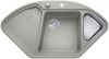 Evier en silgranit® puradur® Blanco Ii 523659 couleur gris perle 1057x575 avec 1 cuve vidage manuel