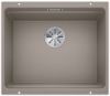 Evier en silgranit® puradur® Blanco Etagon 522234 couleur tartufo 530x460 avec 1 cuve vidage automatique