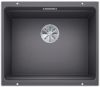 Evier en silgranit® puradur® Blanco Etagon 522228 couleur gris rocher 530x460 avec 1 cuve vidage automatique
