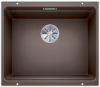 Evier en silgranit® puradur® Blanco Etagon 522236 couleur café 530x460 avec 1 cuve vidage automatique