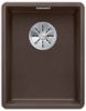 Evier en silgranit® puradur® Blanco Subline 523421 couleur café 347x427 avec 1 cuve vidage automatique