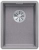 Evier en silgranit® puradur® Blanco Subline 523418 couleur alumétallic 347x427 avec 1 cuve vidage automatique