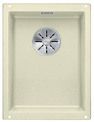  Evier en silgranit® puradur® Blanco Subline 523411 couleur jasmin 350x460 avec 1 cuve vidage automatique