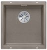 Evier en silgranit® puradur® Blanco Subline 523429 couleur tartufo 430x460 avec 1 cuve vidage automatique
