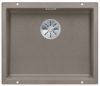 Evier en silgranit® puradur® Blanco Subline 523439 couleur tartufo 530x460 avec 1 cuve vidage automatique
