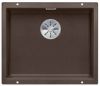 Evier en silgranit® puradur® Blanco Subline 523441 couleur café 530x460 avec 1 cuve vidage automatique