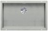  Evier en silgranit® puradur® Blanco Subline 523445 couleur gris perle 730x460 avec 1 cuve vidage automatique