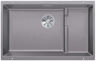  Evier en silgranit® puradur® Blanco Subline 523454 couleur alumétallic 730x460 avec 1 cuve vidage automatique SUBLINE 700-U Level