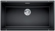  Evier en silgranit® puradur® Blanco Subline 523141 couleur anthracite 830x460 avec 1 cuve vidage automatique
