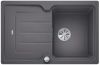 Evier en silgranit® puradur® Blanco Classic 523997 couleur gris rocher 780x510 avec 1 cuve vidage manuel