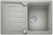  Evier en silgranit® puradur® Blanco Classic 524002 couleur gris perle 780x510 avec 1 cuve vidage manuel