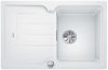 Evier en silgranit® puradur® Blanco Classic 524008 couleur blanc 780x510 avec 1 cuve vidage manuel