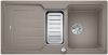 Evier en silgranit® puradur® Blanco Classic 524124 couleur tartufo 1000x510 avec 1 cuve vidage manuel