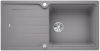Evier en silgranit® puradur® Blanco Classic 524129 couleur alumétallic 1000x510 avec 1 cuve vidage manuel